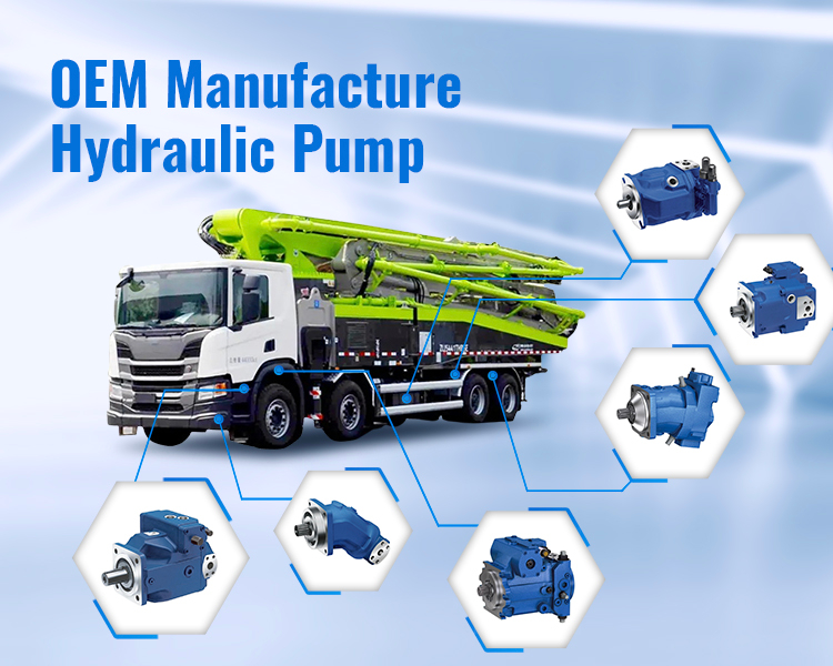 Hydraulic Pump, Valve, Motor, Spare Parts XLF hydraulic